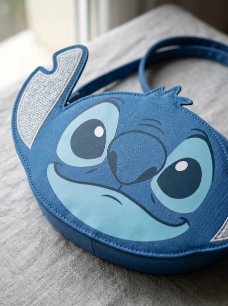 Sac similicuir 26cm stitch Bleu 4 - vertbaudet enfant 