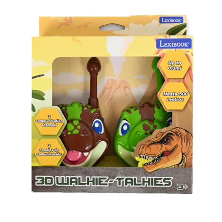 Talkies-walkies dinosaures 3d VERT 3 - vertbaudet enfant 