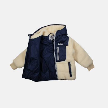 Parka garçon  avec poche sur le devant Kaki+Marine 12 - vertbaudet enfant 