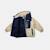 Parka garçon  avec poche sur le devant Kaki+Marine 12 - vertbaudet enfant 