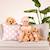 Peluche doudou chien ultra douce 28 cm Beige 2 - vertbaudet enfant 