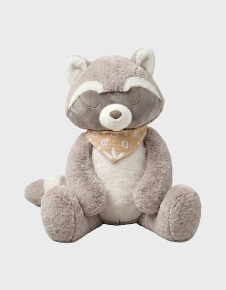 Peluche raton laveur raku 60 cm Ecru 1 - vertbaudet enfant 