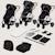 Poussette 3en1 amber jusqu’à 22 kg avec nacelle, siège-auto, sac et accessoires Beige sand+Black onyx+Black silver+Brown chocolate+Green forest+Grey graphite 18 - vertbaudet enfant 