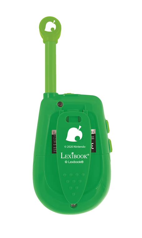 Talkie-walkies animal crossing portée 2km fonction morse VERT 3 - vertbaudet enfant 