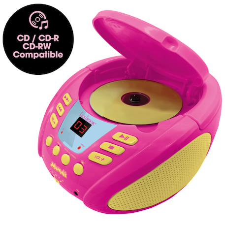 Lecteur cd bluetooth minnie ROSE 3 - vertbaudet enfant 