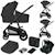 Poussette trio lionelo bianka - jusqu'à 22kg - pack poussette, nacelle, siège auto et accessoires Beige sand+Beige taupe+Black onyx+Grey stone 13 - vertbaudet enfant 