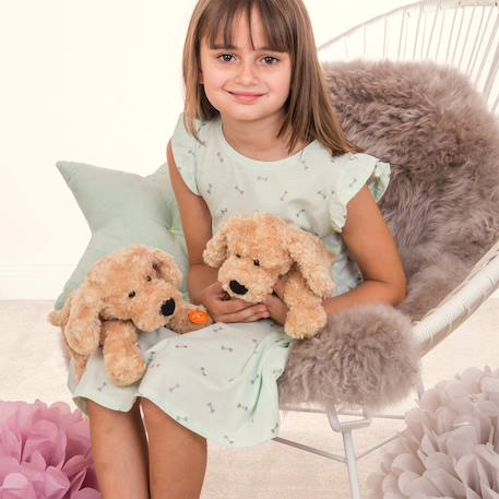 Peluche doudou chien ultra douce 28 cm Beige 4 - vertbaudet enfant 