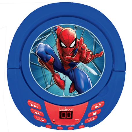 Lecteur cd bluetooth spider-man BLEU 6 - vertbaudet enfant 