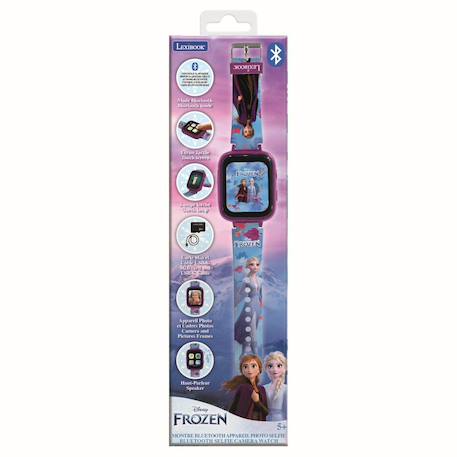 Montre bluetooth avec écran couleurs frozen avec camera et carte mémoire de 8 go BLEU 5 - vertbaudet enfant 