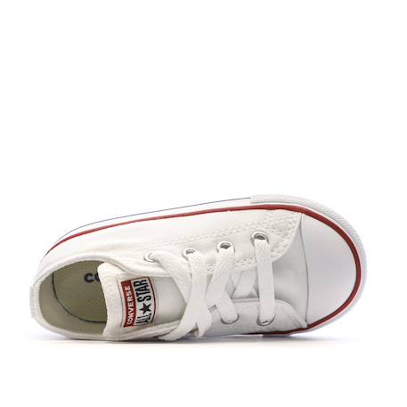 Baskets garçon/fille chuck taylor all star Blanc+Noir 5 - vertbaudet enfant 