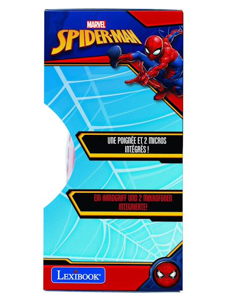 Lecteur cd portable avec 2 microphones spiderman BLEU 5 - vertbaudet enfant 