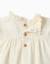 Chemise en coton à manches longues avec fleurs et volants Blanc 3 - vertbaudet enfant 