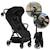 Poussette ultra-compacte julie air légère et pliable, compatible avion Beige sand+Black onyx+Green sage+Grey stone 6 - vertbaudet enfant 
