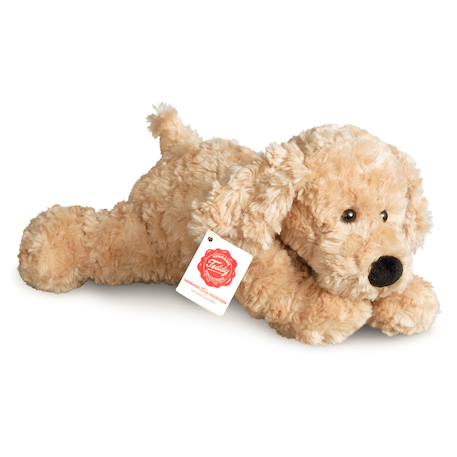 Peluche doudou chien ultra douce 28 cm Beige 1 - vertbaudet enfant 