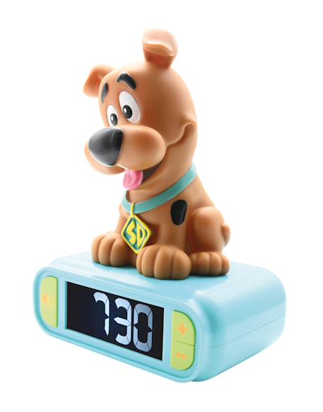 Réveil avec veilleuse scooby doo en 3d BLEU 1 - vertbaudet enfant 