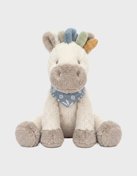 Peluche poney lino 60 cm Ecru 1 - vertbaudet enfant 