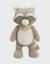 Peluche raton laveur raku 60 cm Ecru 5 - vertbaudet enfant 
