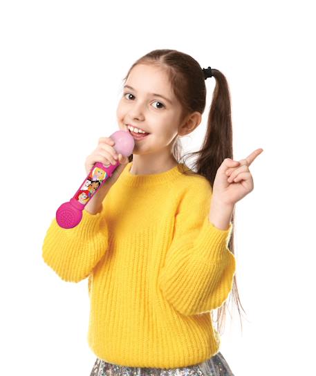 Microphone lumineux avec mélodies et effets sonores Disney ROSE 2 - vertbaudet enfant 