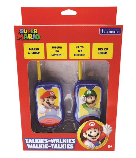 Talkies-walkies super mario portée 200m BLEU 4 - vertbaudet enfant 