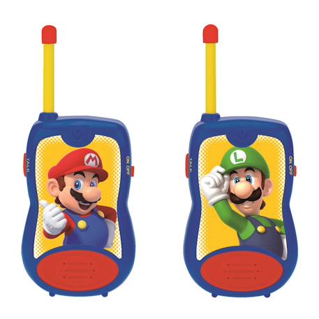 Talkies-walkies super mario portée 200m BLEU 1 - vertbaudet enfant 