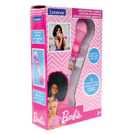 Microphone lumineux barbie ROSE 2 - vertbaudet enfant 