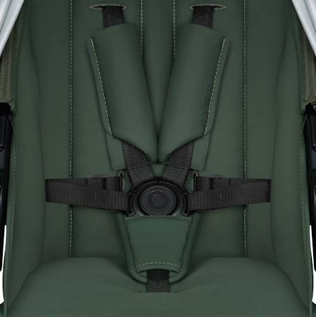 Poussette 3en1 amber jusqu’à 22 kg avec nacelle, siège-auto, sac et accessoires Beige sand+Black onyx+Black silver+Brown chocolate+Green forest+Grey graphite 29 - vertbaudet enfant 