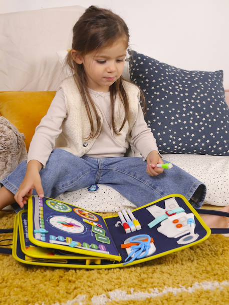 Pochette 7 activités maths espace bleu 3 - vertbaudet enfant 