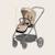 Poussette 3en1 meril jusqu’à 22 kg avec nacelle, siège-auto, sac et accessoires Beige sand+Black onyx+Grey stone 6 - vertbaudet enfant 