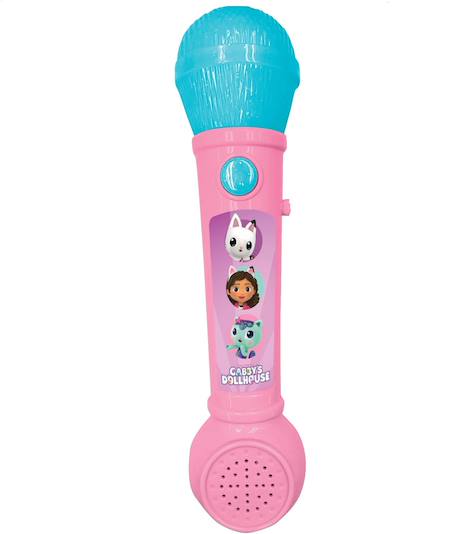 Microphone lumineux gabby et la maison magique ROSE 1 - vertbaudet enfant 