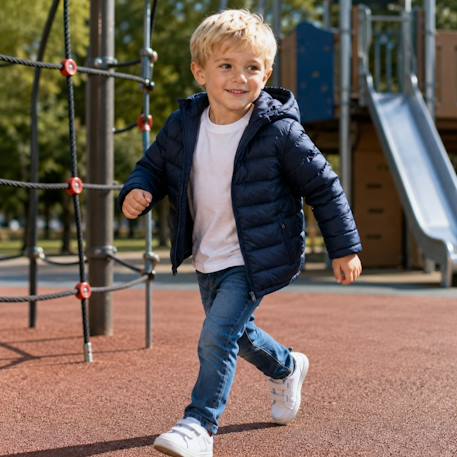 Doudoune garçon Gris+Kaki+Marine+Noir 14 - vertbaudet enfant 