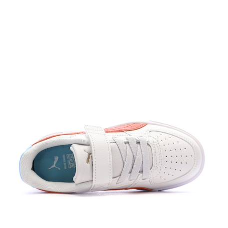 Baskets garçon caven ac+ Blanc+Blanc whtorng 5 - vertbaudet enfant 