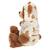 Peluche doudou ourson ultra douce en pyjama 30 cm Marron 3 - vertbaudet enfant 