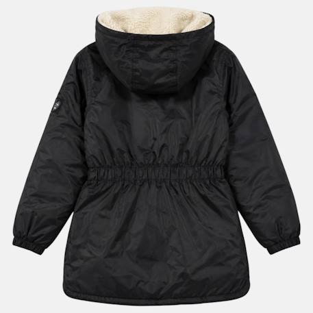 Parka fille Ecru+Marine+Noir 16 - vertbaudet enfant 