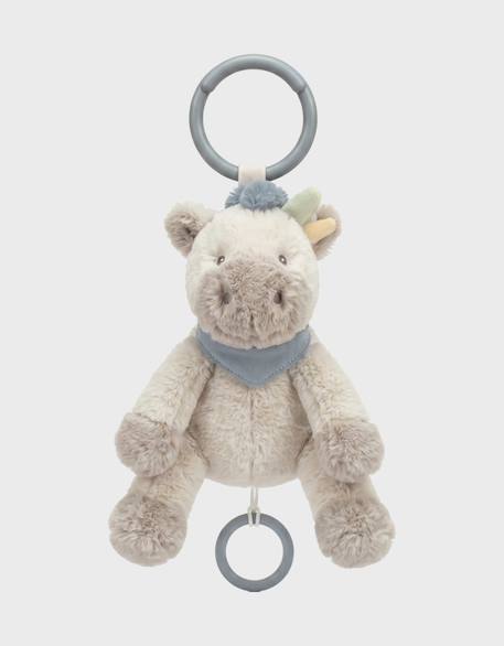 Peluche musicale nomade poney lino 20 cm Beige 4 - vertbaudet enfant 