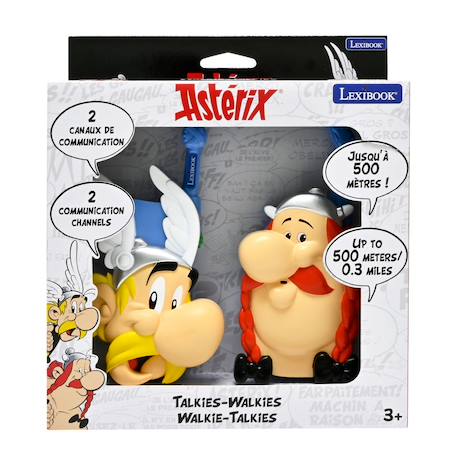 Talkies-walkies astérix 3d, portée jusqu'à 500 mètres BEIGE 4 - vertbaudet enfant 