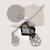 Poussette tout-terrain annet plus avec grandes roues, amortisseurs et accessoires Beige sand+Black carbon+Brown chocolate+Green forest+Stone caramel 5 - vertbaudet enfant 