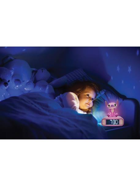 Réveil avec veilleuse angel en 3d ROSE 5 - vertbaudet enfant 