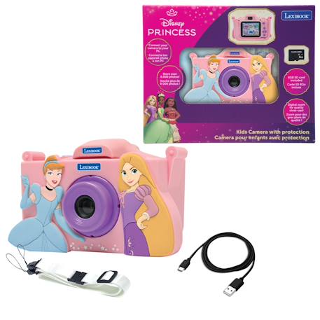 Camera pour enfants avec protection disney princesses ROSE 1 - vertbaudet enfant 