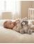 Peluche 25cm - raton laveur raku Ecru 3 - vertbaudet enfant 
