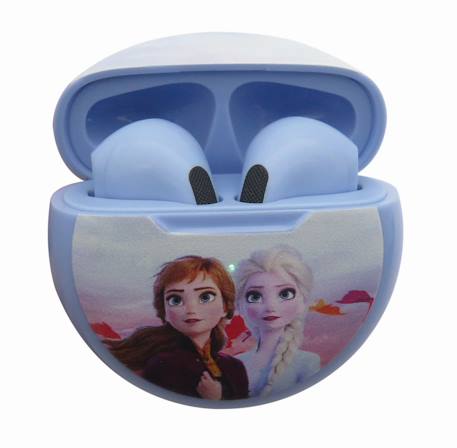 Écouteurs sans fil bluetooth la reine des neiges BLEU 3 - vertbaudet enfant 