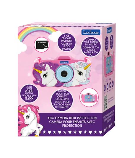 Camera avec protection licorne ROSE 6 - vertbaudet enfant 