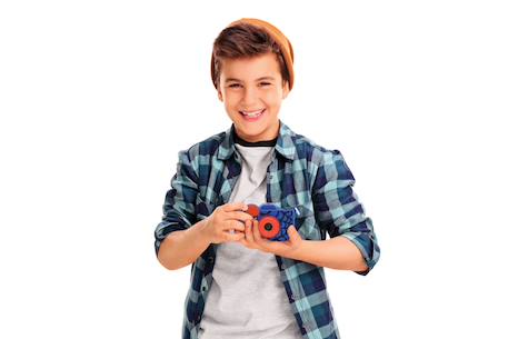 Appareil 4-en-1 Spiderman avec Protection, vidéo, MP3, jeux BLEU 6 - vertbaudet enfant 