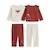 Lot de 2 pyjamas enfant 2 pièces en polaire léa Rose 2 - vertbaudet enfant 