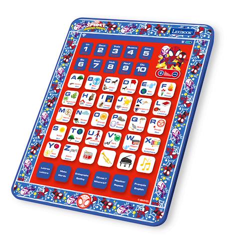 Tablette éducative bilingue spidey en français et en anglais BLEU 2 - vertbaudet enfant 