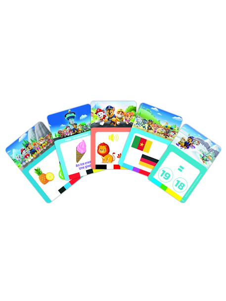 Lecteur de cartes interactif parlant bilingue quizz hit pat patrouille anglais et français BLEU 3 - vertbaudet enfant 
