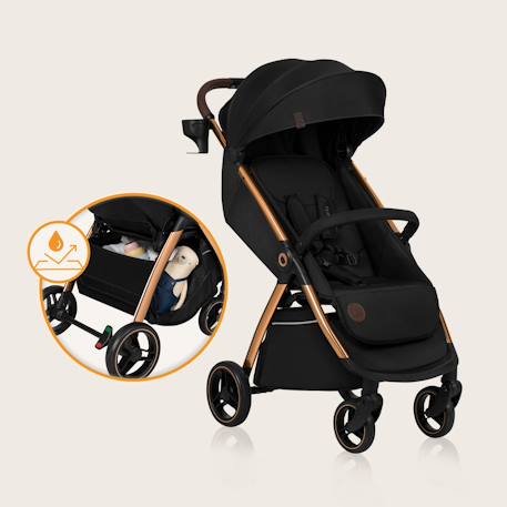 Poussette compacte ingrid légère et pliable jusqu’à 22 kg avec amortissement Beige sand+Black onyx+Green emerald+Grey stone+Pink mauve 12 - vertbaudet enfant 
