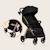 Poussette compacte ingrid légère et pliable jusqu’à 22 kg avec amortissement Beige sand+Black onyx+Green emerald+Grey stone+Pink mauve 12 - vertbaudet enfant 