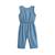 Salopette bébé en jean cléo Bleu 3 - vertbaudet enfant 