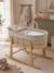 Couffin bébé matelassé avec support en bois Beige/natural 1 - vertbaudet enfant 