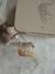 Gourde bouton clic transparente beige 1 - vertbaudet enfant 